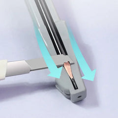 تصميم جديد لشحذ قلم الحواجب بتقنية Microblading، مبراة رفيعة لرسم الحواجب شبه الدائم، قلم تحديد الحواجب، أدوات مكياج