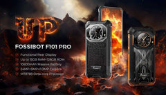FOSSiBOT F101 PRO Smartphone 8GB 128GB 10600mAh 18W Fast Charge Mobile Phone 24MP 5.45'' HD+ Display Android 13 OS Cellphone