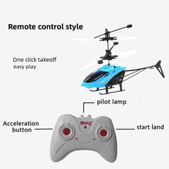 Rechargeable Mini RC Drone Remote Safe Fall-resistant RC Helicopters Drone Children Toys