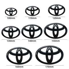 Car Logo 3D for Toyota Car series Corolla Camry RAV4 Front Head Grill Hood Bonnet Emblem Rear Tail Bumper Trunk Boot Mark Badge