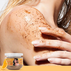 مقشر الجسم بالكولاجين والبطيخ من Joypretty، منظف ومقشر، برائحة الفواكه الطبيعية، يزيل الجلد الميت، ناعم ومتوهج للعناية بالجسم، 300 جرام