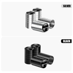 4Pcs Car Styling 3D Metal Wheel Tire Valve Caps Rim Accessories For Toyota RAV4 C-HR Camry Yaris Prius TRD GR Highlander Crown
