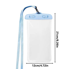 Cell Phone Waterproof Pouch Waterproof Cell Phone Case Dry Bag Touchscreen Function Transparent For Travel Rainy Cruise Ship