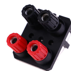 1Pc 2 4 6 Positions Bend Pin External Audio Jack Speaker Amplifier Banana Plug 4mm Socket Connector Screw Post Terminal Block
