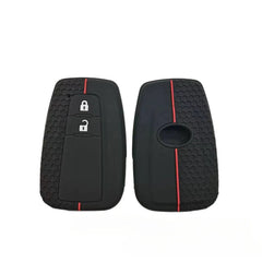 For Toyota Prius Camry Corolla Avalon CHR RAV4 Land Cruiser Prado Silicone Car Key Cover Accessories Rubber Case Protector Shell