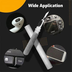 3IN1 Portable Cleaning Pen Headphones Mobile Phone Tablet Dust Dirt Clean Tool For iPhone Xiaomi HUAWEI Samsung Earphone Cleaner