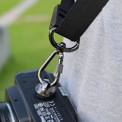 Camera Sling Strap with Safety Tether Adjustable and Comfortable Shoulder Belt for Outdoor Photography Camera