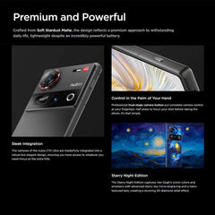 New Original Global Version Nubia Z70 Ultra NX733J Snapdragon8 Elite 1.5K HD Display 35mm Lens 50MP*2+64MP 6150mAh 80W IP69 NFC