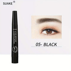 4 Splitted Head Eyebrow Pencil Long Last  Smudge Proof Waterproof Sweat Proof High Pigmented Easy Applying Liquid Eyebrow Pencil
