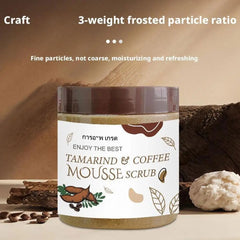 Coffee Body Scrub Exfoliating Lightening Skin Pore Cleansing Soften Sea Bath Salt Cream Moisturizing Anti Cellulite