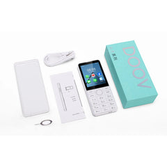 DOOV R77 4G Smart Android Touch Screen Keypad Mobile Phone Without Camera 3GB+64GB 2100mAh 2.8“ Smartphone Multiple Keyboards