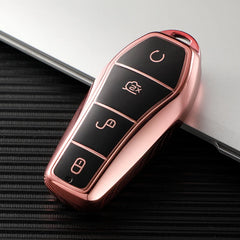 4 Buttons TPU Car Key Case for BYD Atto 3 Han EV Dolphin Remote Control Protect Cover Auto Accessories