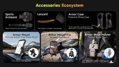 Armor X32 Pro 5G Rugged Phone Android  Waterproof Smartphone Up to 16GB RAM 256GB ROM  5.65”Dimensity 6300 NFC Mobile Phone