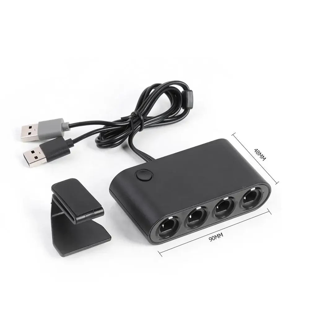 4 Ports Game Converter for GameCube GC Controller USB Adapter for Nintend Switch NGC/Wii u/PC Star Fighting Support Dropshipping