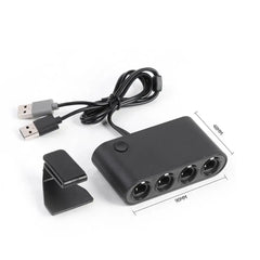 4 Ports Game Converter for GameCube GC Controller USB Adapter for Nintend Switch NGC/Wii u/PC Star Fighting Support Dropshipping