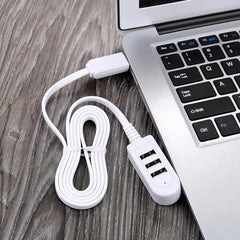 كابل تمديد شاحن موزع 5 فولت متعدد المنافذ من One for Three، كابل تمديد خارجي، موزع USB3.0