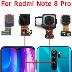 Front and Rear Back Camera For Xiaomi Redmi Note 8 Pro Main Facing Camera Module Flex Cable Replacement Spare Parts