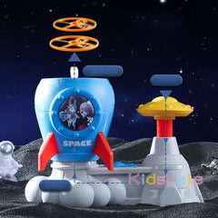 Rocket Butterfly Catching Game Summer Outside Yard Activities Toddler Toy Foot Pedal Catapult Launch Toy