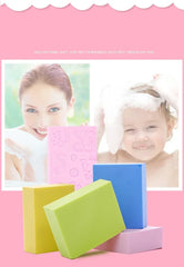Bath Sponge Scrub Shower Soft Exfoliating Body Skin Shower Spa Bath Brush Washing Sponge Pad Sponges Cleaning Spa Bath Ball