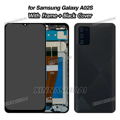 Super TFT For Samsung Galaxy A02S LCD Display Touch Screen Digitizer Assesmbly Replacement Parts With Frame