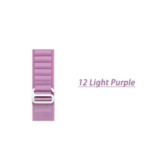 Alpine loop Strap for Apple watch Ultra Band 49mm 45mm 46mm 44mm 41mm 42mm 40mm Nylon bracelet correa series 10 9 8 7 SE 6 5 4 3