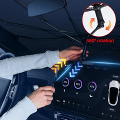 Car Sunshade Windshield Umbrella Front Sun Shade Parasol Foldable Summer Protection Car Seat Heat Insulation Car Accessories