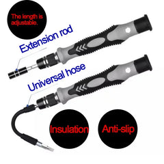 115 in 1 Multifunctional Precision Magnetic Screwdriver Set Computer PC Mobile Phone Equipment Repair Screwdrive Kit Hand Tools