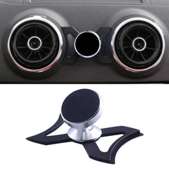 Car Phone Holder For Audi A3 S3 RS3 8P Air Vent Mount Car Styling Bracket GPS Magnet Stand Rotatable Support Mobile Accessories