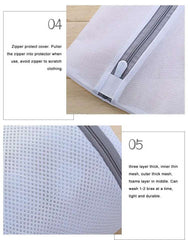 Laundry Bags Printing Fine Mesh Clothing Care and Washing Bag Set Large Mesh Bra Washing Clothes Net Bag