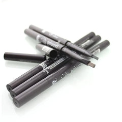 5 Color Double Ended Eyebrow Pencil Waterproof Make Up Long Lasting No Blooming Rotatable Triangle Eye Brow Tattoo Pen Makeup