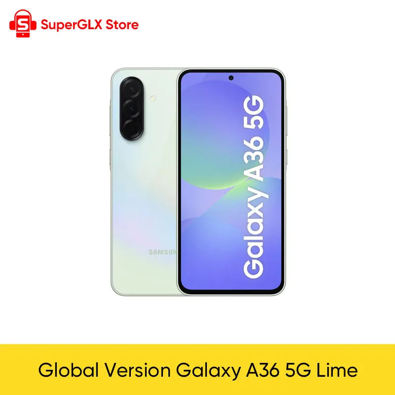 2025 New Samsung Galaxy A36 5G Smartphone Snapdragon 6 Gen 3 6.7'' 120Hz Super AMOLED Display 50MP OIS Camera 5000mAh Battery
