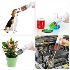 100/300/550ml Large Capacity Syringes Reusable Needle Barrel Oil Pump With 1m Hose For Pet Feeding Measuring Pump Vacuum Syringe