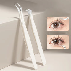 High Quality Latest  Stainless Steel Eyelash Extensions Tweezers Rose Gold color All Color Customized Eyelash Tweezers