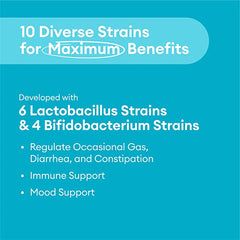 Daily probiotic supplement—helps burn fat metabolism and promotes nutrient digestion and gut health for adult men and women