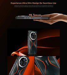 Oukitel WP55 Pro 5G Rugged Smartphone Android 15.0 New 6.6" Product Global Version 48GB(16+32) +512GB  108MP Cell Mobile Phone