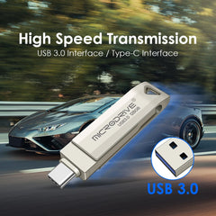 Type C 3 in 1 USB 3.0 Flash Drive 64GB 128GB 256GB pendrive pen drive real capacity usb memory stick for phone and pc