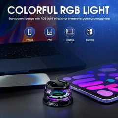 مكبر صوت بلوتوث محمول G200 مزود بإضاءة RGB ومكبر صوت مغناطيسي BT5.3 وصندوق صوت صغير مع إمكانية التشغيل لمدة 7 ساعات وحامل هاتف