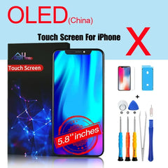 شاشة PINZHENG عالية الجودة INCELL LCD OLED OEM AMOLED لهاتف iPhone XS MAX X XR 11 12 13 MINI PRO PROMAX بديلة للشاشة