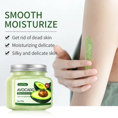 Body Scrub Face Collagen Body Wash SADOER Exfoliating Fruit Bath Salt Scrub Moisturizing Gentle Smooth Skin Refresh Cleaning Hot