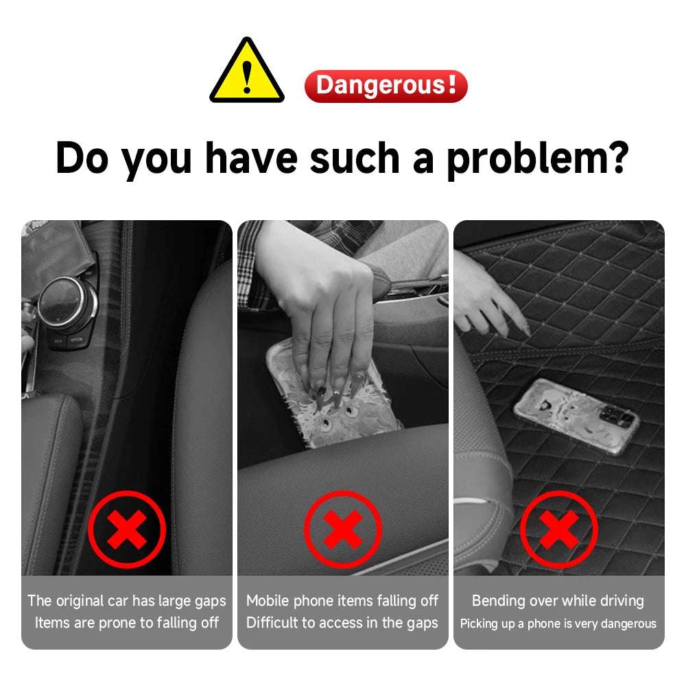 For Toyota C-HR CHR C HR CH R 2016 2017 2018 2019 2020 2021 2022 2023 2024 2025 Car Seat Leak Proof Strip Side Seam Organizer