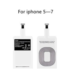 Wireless Charger Receiver Phone Charger Coil USB-C For iPhone 5 5s 6 6s 7 7 Plus Xiaomi Samsung Micro USB Type C Fast Receptor