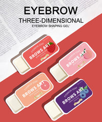 Eyebrow styling cream Three-dimensional and long-lasting transparent eyebrow cream eyebrow glue eyebrow soap eyebrow wax
