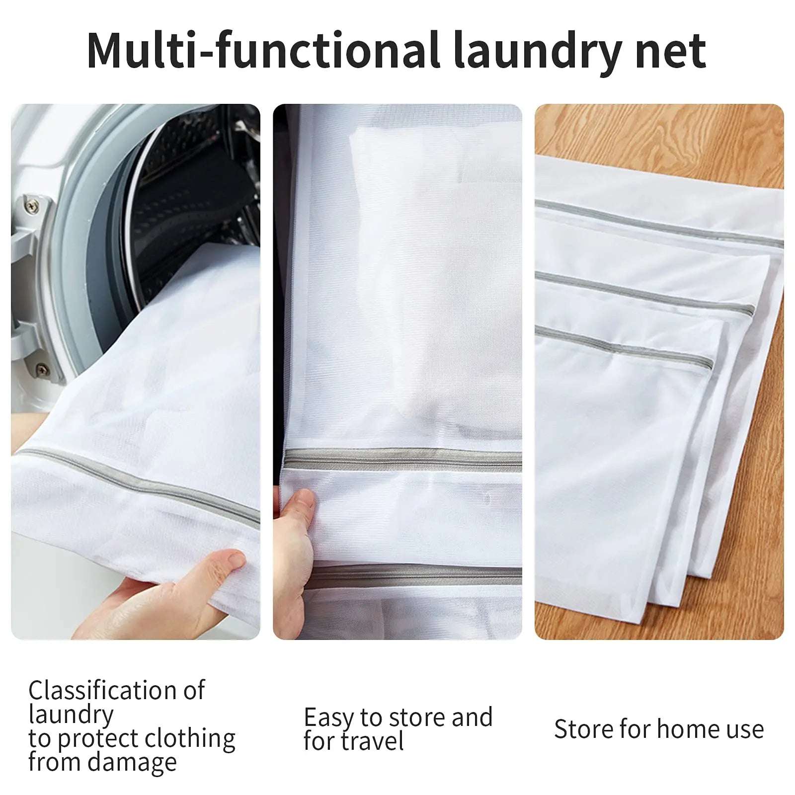Laundry Bag Washing Machines Dirty Honeycomb Lingerie  Fine Net Mesh Basket Travel Shoes Bra Bags Clothes Delicates Organizer