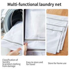 Laundry Bag Washing Machines Dirty Honeycomb Lingerie  Fine Net Mesh Basket Travel Shoes Bra Bags Clothes Delicates Organizer