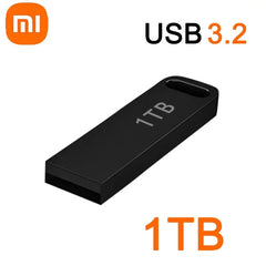 محرك أقراص فلاش USB 3.2 عالي السرعة من شاومي بسعة 2 تيرابايت، محرك أقراص USB محمول مقاوم للماء بسعة 1 تيرابايت و512 جيجابايت و256 جيجابايت، جديد