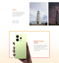 Global Version Xiaomi Redmi Note 14 4G MediaTek Helio G99-Ultra 108MP AI Camera 6.67" 120Hz Display 5500mAh 33W Turbo Charging