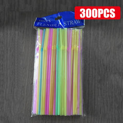 50-1000 قطعة من ماصات الشرب الملونة والأسود من rietjes مرنة لمستلزمات حفلات الزفاف وماصات الشرب للمطبخ بالجملة