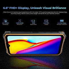 [World Premiere] HOTWAV Cyber 13 Pro 150LM Flashlight 20GB+256GB 6.6'' FHD+ 2K 10800mAh 20W Fast Charging 64MP Android 13 Global