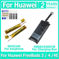SP45240 HB681636ECW سماعة بلوتوث استبدال البطارية ل هواوي FreeBuds 3 Freebuds 4 4E اللاسلكية بلوتوث TWS سماعة T0004C
