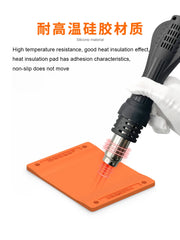 Amaoe PD-C Planting Tin Pad Universal Magnetic BGA Reballing Platform Mobile Phone CPU IC Rework Adsorption Silicon Mat Tool